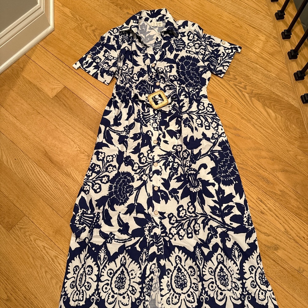 Joie midi shirt dress